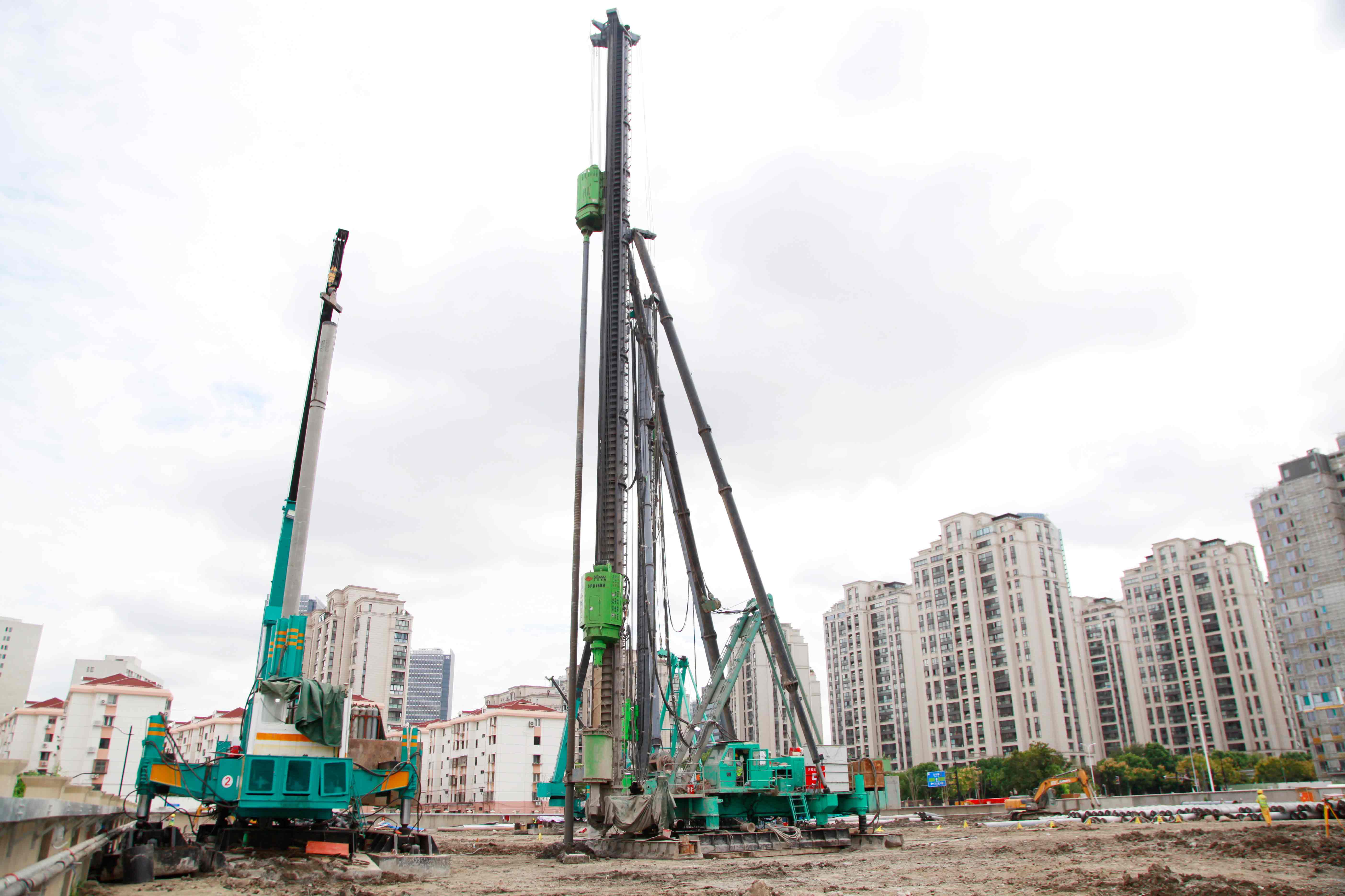 绿色桩基技术助力上海新型教育综合体建设-纤复智造机械有限公司(图4)