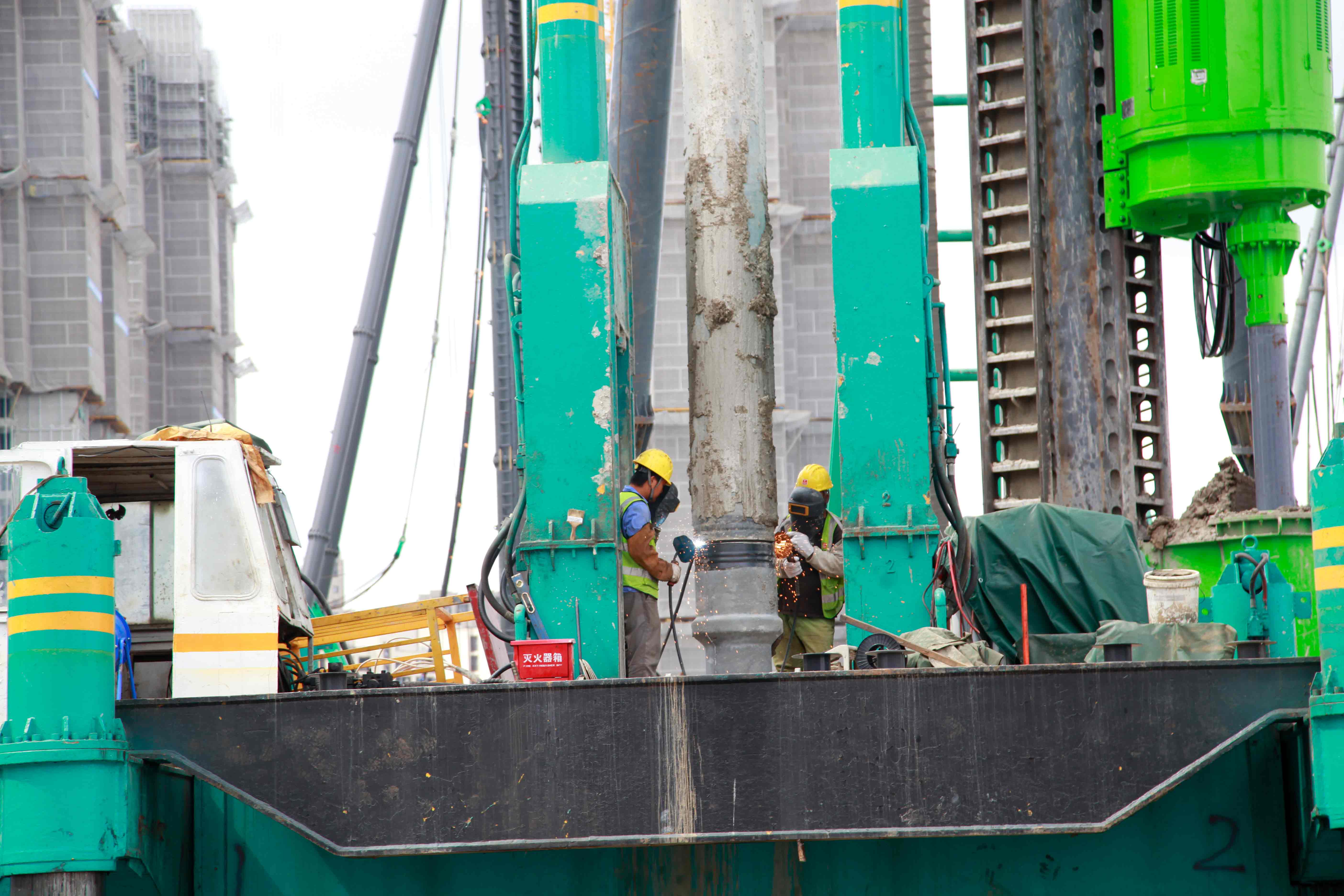 上海徐汇区新建9年一贯制学校桩基工程绿色施工技术创新应用-纤复智造机械有限公司(图6)