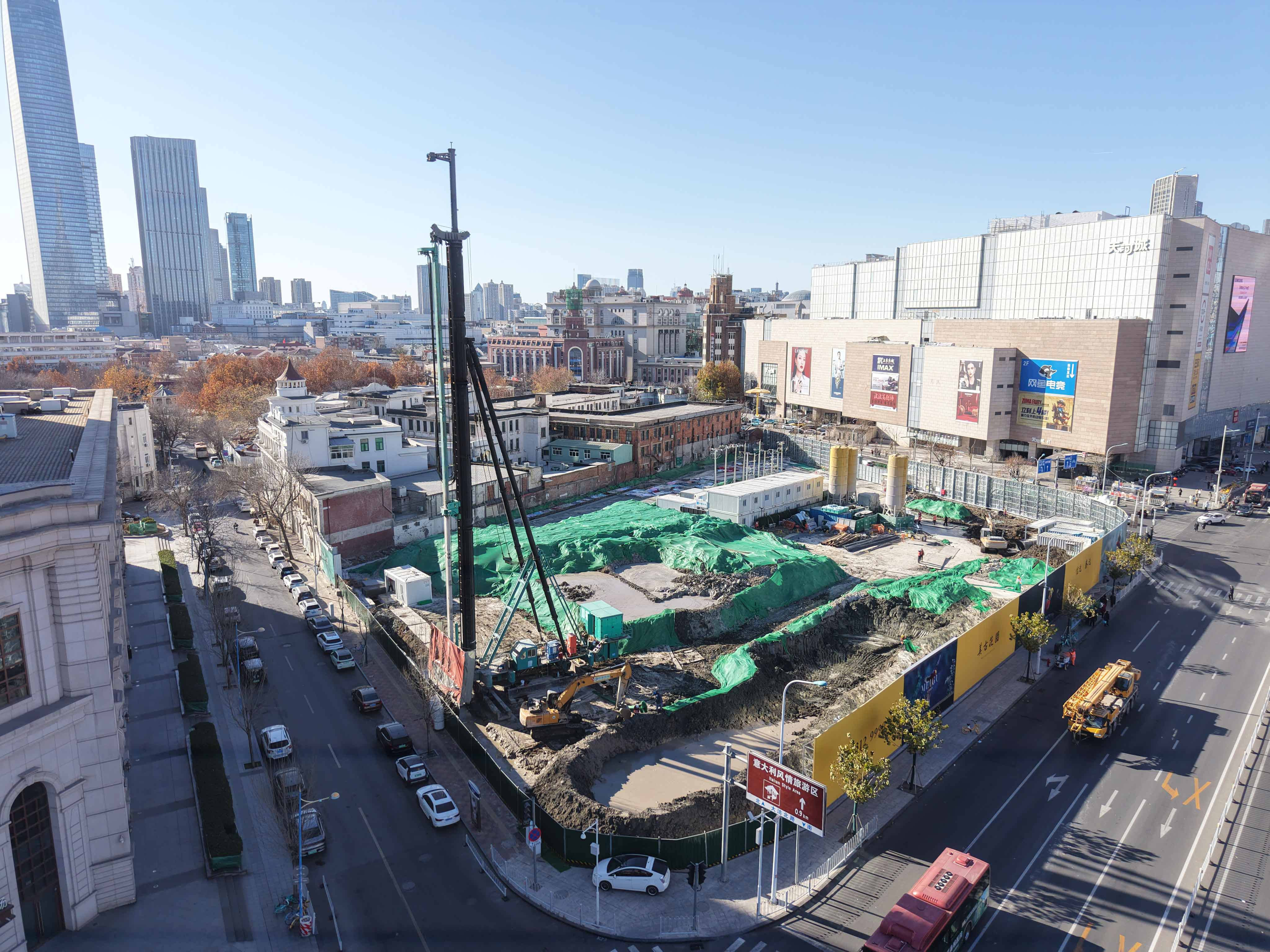 城市核心区地下止水帷幕施工难题破解，智能设备助力复杂环境工程-纤复智造机械有限公司(图1)