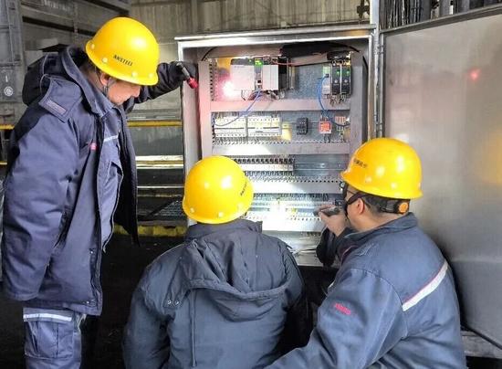 党建引领突击队4昼夜攻坚完成翻车机大修改造提升运行效率-纤复智造机械有限公司(图2)