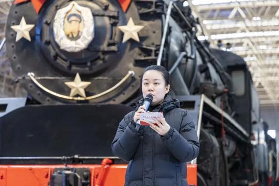 沉浸式情景剧《红色机车的世纪回响》在中国铁道博物馆上演-纤复智造机械有限公司(图2)