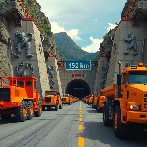 甘肃最长公路隧道攻克技术难题改善区域交通-纤复智造机械有限公司(图3)