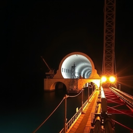 广湛高铁湛江湾海底隧道贯通!(图1) 广湛高铁湛江湾海底隧道贯通!(图1)