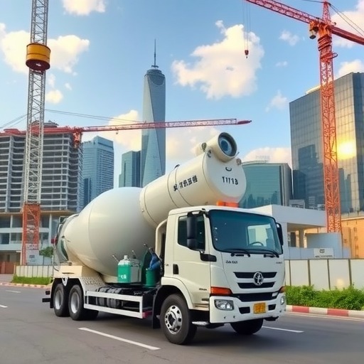 广州白云区首批三一氢能源搅拌车投入运营!(图2) 广州白云区首批三一氢能源搅拌车投入运营!(图2)