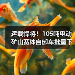运载悍将!105吨电动矿山宽体自卸车批量下线(图1) 运载悍将!105吨电动矿山宽体自卸车批量下线(图1)