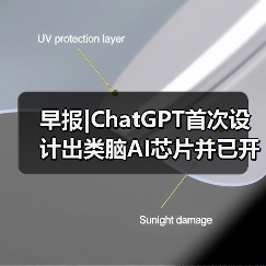 早报|ChatGPT首次设计出类脑AI芯片并已开始制造（图1）