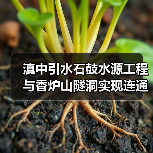 滇中引水石鼓水源工程与香炉山隧洞实现连通（图3）