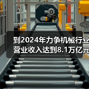 到2024年力争机械行业营业收入达到8.1万亿元！工信部等七部门联合印发《机械行业稳增长工作方案(2023―2024年)》（图1）