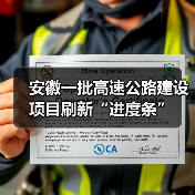 安徽一批高速公路建设项目刷新“进度条”（图1）
