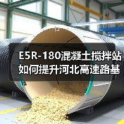 E5R-180混凝土搅拌站如何提升河北高速路基施工效率？（图2）