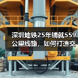 深圳地铁25年铺就559公里线路，如何打造交通强国城市范例（图2）