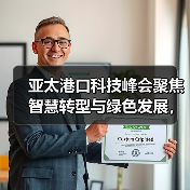 亚太港口科技峰会聚焦智慧转型与绿色发展，创新成果引领行业未来（图1）