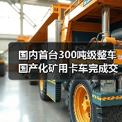 国内首台300吨级整车国产化矿用卡车完成交付（图4）