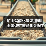 矿山智能化建设加速！全国煤矿智能化采掘工作面已经达到1300