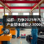 成都：力争2025年汽车产业整体规模达3000亿元（图2）
