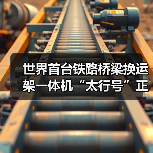 世界首台铁路桥梁换运架一体机“太行号”正式投用！（图3）