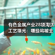 有色金属产业28项淘汰工艺曝光:哪些将被全面清退?(图2) 有色金属产业28项淘汰工艺曝光:哪些将被全面清退?(图2)