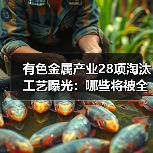 有色金属产业28项淘汰工艺曝光:哪些将被全面清退?(图1) 有色金属产业28项淘汰工艺曝光:哪些将被全面清退?(图1)