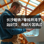 长沙地铁7号线井湾子站封顶，南部片区轨道成网提速（图4）