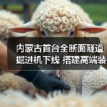 内蒙古首台全断面隧道掘进机下线 搭建高端装备制造新标杆(图1) 内蒙古首台全断面隧道掘进机下线 搭建高端装备制造新标杆(图1)