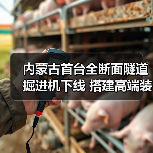 内蒙古首台全断面隧道掘进机下线 搭建高端装备制造新标杆(图3) 内蒙古首台全断面隧道掘进机下线 搭建高端装备制造新标杆(图3)