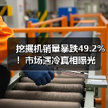 挖掘机销量暴跌49.2%!市场遇冷真相曝光(图2) 挖掘机销量暴跌49.2%!市场遇冷真相曝光(图2)