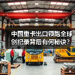 中国重卡出口领跑全球 创纪录背后有何秘诀？（图1）