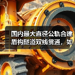 国内最大直径公轨合建盾构隧道双线贯通，如何破解黄河施工难题？（图2）