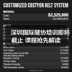 深圳国际隧协培训即将截止 课程抢先解读（图3）