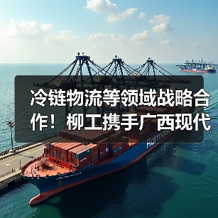 冷链物流等领域战略合作！柳工携手广西现代物流集团共促发展（图1）