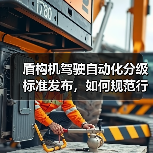 盾构机驾驶自动化分级标准发布，如何规范行业应用？（图1）