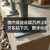 国内首座连续沉井法轨交车站下沉,数字化建造技术如何改写施工流程?(图3) 国内首座连续沉井法轨交车站下沉,数字化建造技术如何改写施工流程?(图3)
