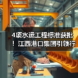4项水运工程标准获批!江西港口集团引领行业新规范(图1) 4项水运工程标准获批!江西港口集团引领行业新规范(图1)