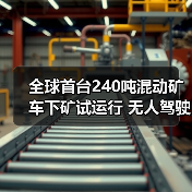全球首台240吨混动矿车下矿试运行 无人驾驶技术革新开采效率（图4）