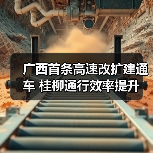 广西首条高速改扩建通车 桂柳通行效率提升（图4）