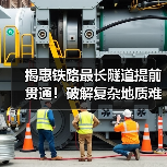 揭惠铁路最长隧道提前贯通！破解复杂地质难题（图1）