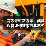 高效采矿新方案:成套设备如何征服西北恶劣环境?(图3) 高效采矿新方案:成套设备如何征服西北恶劣环境?(图3)