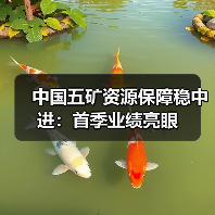 中国五矿资源保障稳中进：首季业绩亮眼（图2）