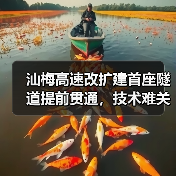 汕梅高速改扩建首座隧道提前贯通,技术难关如何攻克?(图2) 汕梅高速改扩建首座隧道提前贯通,技术难关如何攻克?(图2)