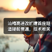 汕梅高速改扩建首座隧道提前贯通,技术难关如何攻克?(图4) 汕梅高速改扩建首座隧道提前贯通,技术难关如何攻克?(图4)