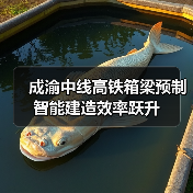 成渝中线高铁箱梁预制智能建造效率跃升(图3) 成渝中线高铁箱梁预制智能建造效率跃升(图3)