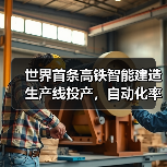 世界首条高铁智能建造生产线投产，自动化率达70%（图2）