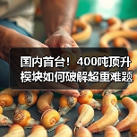 国内首台！400吨顶升模块如何破解超重难题？（图1）