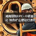 湖南邵阳EPC+O项目启动 绿色矿山建设打造砂石产业新标杆（图1）