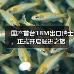 国产首台TBM出口瑞士,正式开启掘进之旅(图1) 国产首台TBM出口瑞士,正式开启掘进之旅(图1)