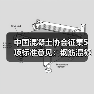 中国混凝土协会征集5项标准意见:钢筋混凝土底盘等将纳入新规(图1) 中国混凝土协会征集5项标准意见:钢筋混凝土底盘等将纳入新规(图1)