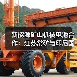 新能源矿山机械电池合作：江苏常矿与印尼国轩共绘绿色未来（图1）
