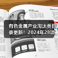 有色金属产业淘汰类目录更新!2024年28项调整详解(图2) 有色金属产业淘汰类目录更新!2024年28项调整详解(图2)