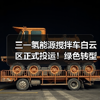 三一氢能源搅拌车白云区正式投运!绿色转型新标杆(图1) 三一氢能源搅拌车白云区正式投运!绿色转型新标杆(图1)