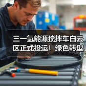 三一氢能源搅拌车白云区正式投运!绿色转型新标杆(图4) 三一氢能源搅拌车白云区正式投运!绿色转型新标杆(图4)